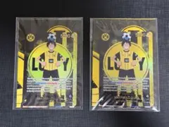 ２枚セット　モンキーDルフィ　BVB コラボ