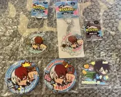 ヒロアカ　ご当地キーホルダー　缶バッジ　まとめ売り