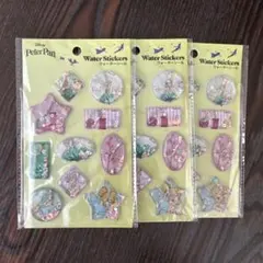 セリア　 ウォーターシール　ティンカーベル　3パック