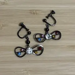 蝶々型　イヤリング