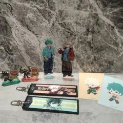 僕のヒーローアカデミア 緑谷出久 爆豪勝己 8点まとめ売り 【中古】