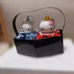 激レア　ハローキティ ひな祭り 人形 セット