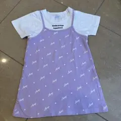 ANAP KIDS 重ね着風ワンピース 110cmのサムネイル