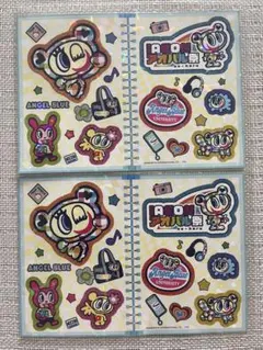 【新品】ANGEL BLUE シール ステッカー 2枚セットのサムネイル