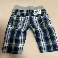 ライトオン　MPS チェック柄 半ズボン 100