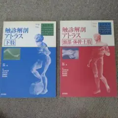 触診解剖アトラス 上下2冊セット