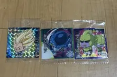 ３枚セット　ドラゴンボール 超戦士シールウエハース超 勝利への執念 シール