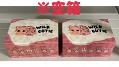 POPMART CRYBABY Wild but Cutie 空箱 2個セット