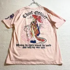 ONE PIECE　ワンピース　ナミ　Tシャツ　半袖　アニメ　ピンク　レディースのサムネイル