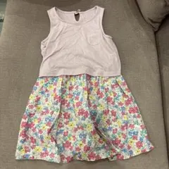 グローバルワーク　ノースリブワンピース