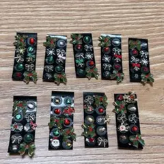 耳ツボジュエリー　クリスマス　マグレイン　まとめ売り