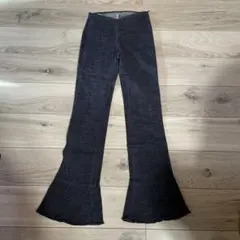 シマロン デニム フレアパンツ
