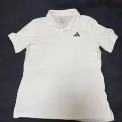 吸汗速乾 ⭕️ adidas AEROREADY ホワイトポロシャツのサムネイル