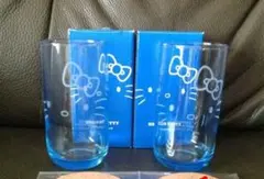 キティ   ガラスタンブラー    ２点セット