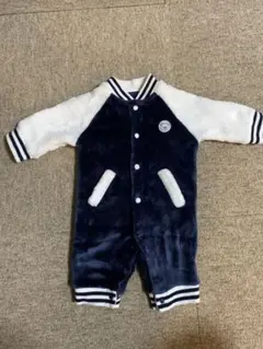 【最終値下げ】フリースロンパース 60〜70cm