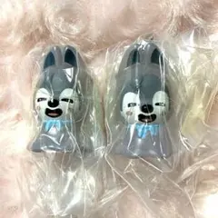 SKZOO めじるしアクセサリー ウルフチャン　2個セット