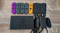 Joy-Conセット(ジャンク)+ Switchドッグ+ Joy-Conグリップ