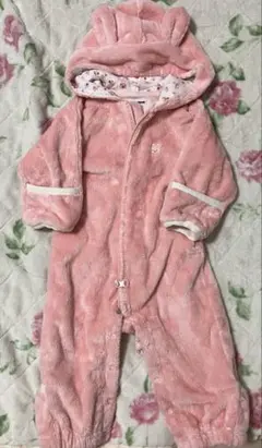 ミキハウス アウター カバーオール サイズフリー 60〜80