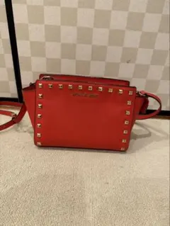 MICHEAL KORS スタッズ ショルダーバッグ