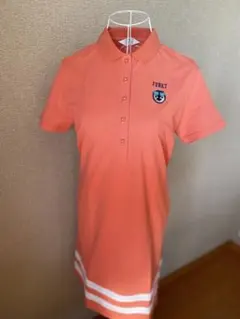 FUNKY オレンジ ポロシャツ レディース