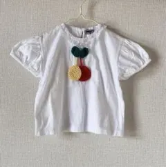 キッズ　ベビー　女の子　半袖　ブラウス　tシャツ　カットソー　夏服　90サイズ