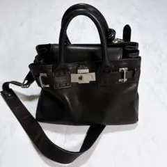 yu 様専用✨M.U.L　オイルレザー　ショルダーバッグ　2way ブラック