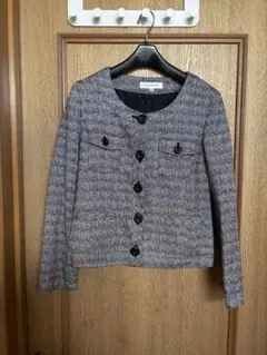 상태좋음 グレー系 テーラードジャケット