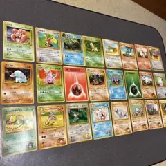 【ポケモンカード　旧裏】24枚セット売り