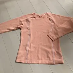 asics ピンク 長袖Tシャツ
