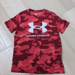 Under Armour レッドカモフラTシャツ YLGのサムネイル