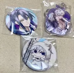 Fate FGO カルナ　アルジュナ　缶バッジ　和紙風キーホルダー　浴衣 夏祭り Fate FGO カルナ アルジュナ 缶バッジ 和紙風キーホルダー 浴衣 夏祭り