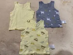 タンクトップ肌着 3枚セット 80cm