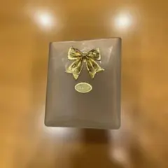 24k.GP フロスト小物入れ 金メッキリボン