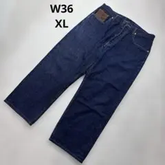 アヴィレックス　大きいサイズ　赤耳セルビッチデニム　XLサイズ