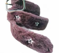 fancy belt fur archive 00s AFB y2k ストリート