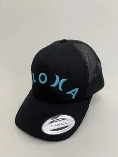 【Hurley】キャップ ALOHA スナップバック メッシュ ブラックのサムネイル
