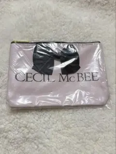 セシルマクビー くじ ポーチ CECILMcBEE ピンク①のサムネイル