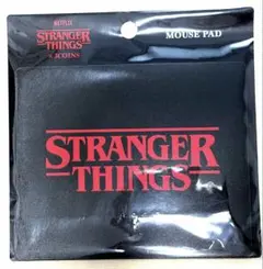 STRANGER THINGS マウスパッド 黒