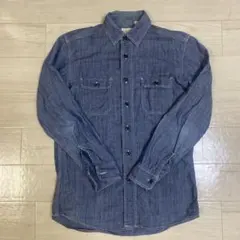 値下げ4/19迄！ OLDUNIQLO ブルーデニムシャツ Mサイズ