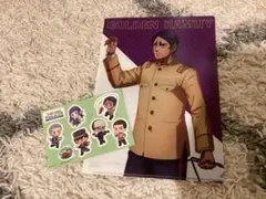 おまけ付き　ゴールデンカムイ　金カム　サツドラ　クリアファイル　鯉登少尉