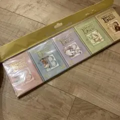 【新品未開封】ディズニーリゾート　美女と野獣 メモ帳 5冊セット