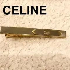人気　CELINE セリーヌ　ネクタイピン　メンズ　ゴールド　シルバー　馬車