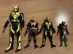 仮面ライダー フィギュア 4体セット