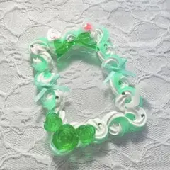 ホイップデコ B8 トレカケース 緑 グリーン 白猫