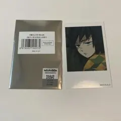鬼滅の刃 ufotable 柱カフェ チェキ風ブロマイド 幼少期 冨岡義勇