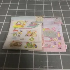 すみっコぐらし　 マチ付巾着　 ２個セット