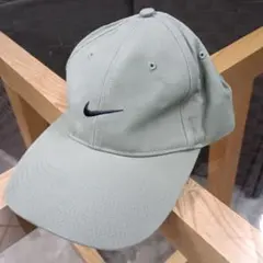 NIKE ナイキ キャップ カーキ(グリーン系) ONE SIZE