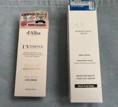 d'Alba クッションファンデ＆トーンアップサンクリームセット - メルカリ