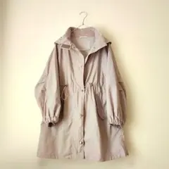 【OLIVE des OLIVE】 フード付きくすみパープルコート