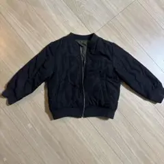 COMME CA ISM キッズ　子供　アウター　黒　110 コムサイズム